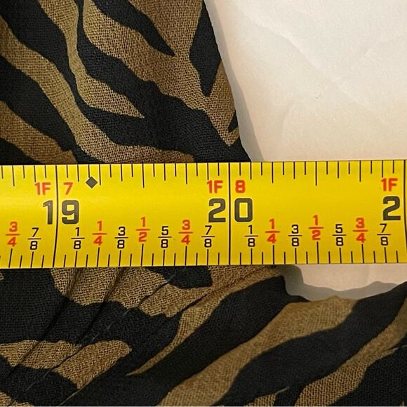 Usindo Sheer Sequined Animal Print Boho Artist Shirt Dress Vintage Size S - Picture 12 of 13